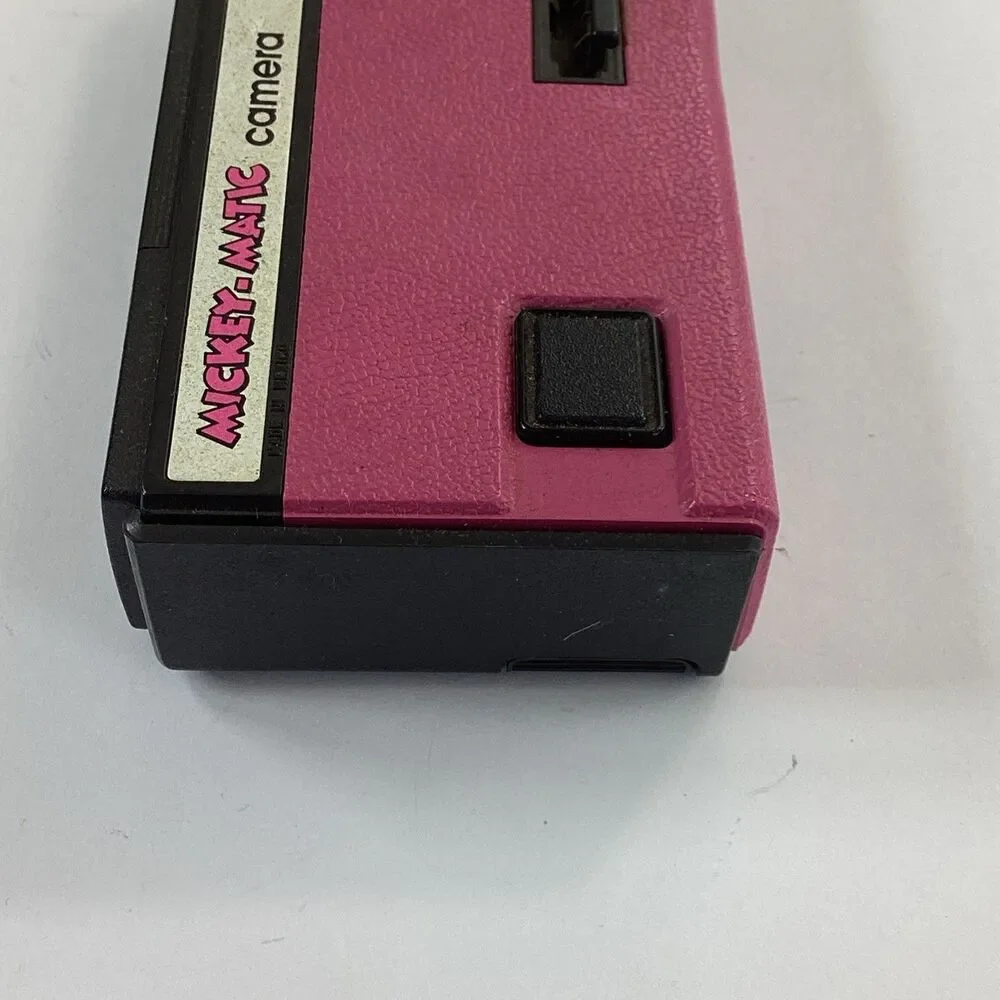 Kodak Mickey Matic Disney Camera 110 Film Pink Vintage 1988 Untested